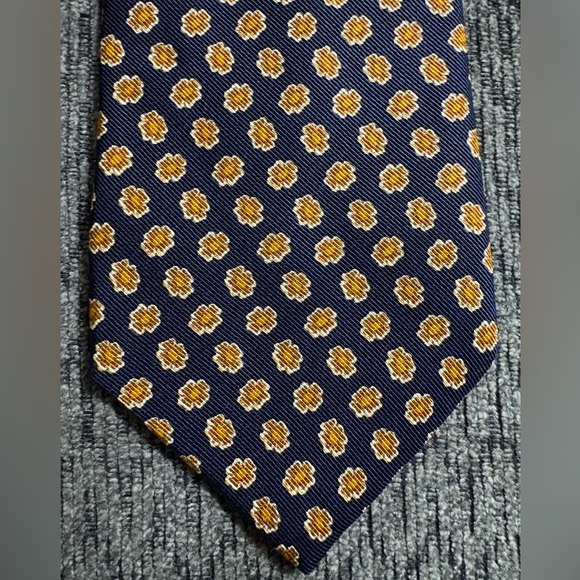 Vintage Davide Cenci 100% Silk Mens Tie - Picture 2 of 6